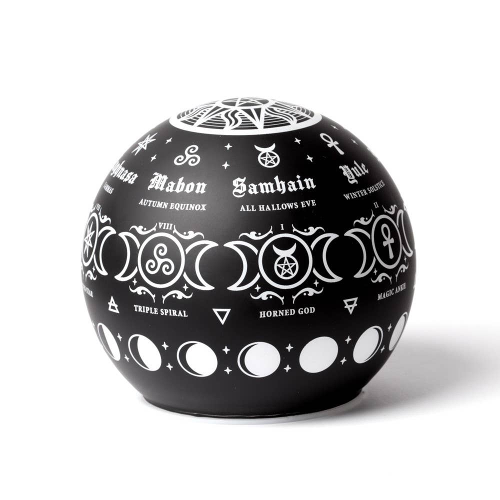 Pagan Calendar Globe Light (LED Lamp)