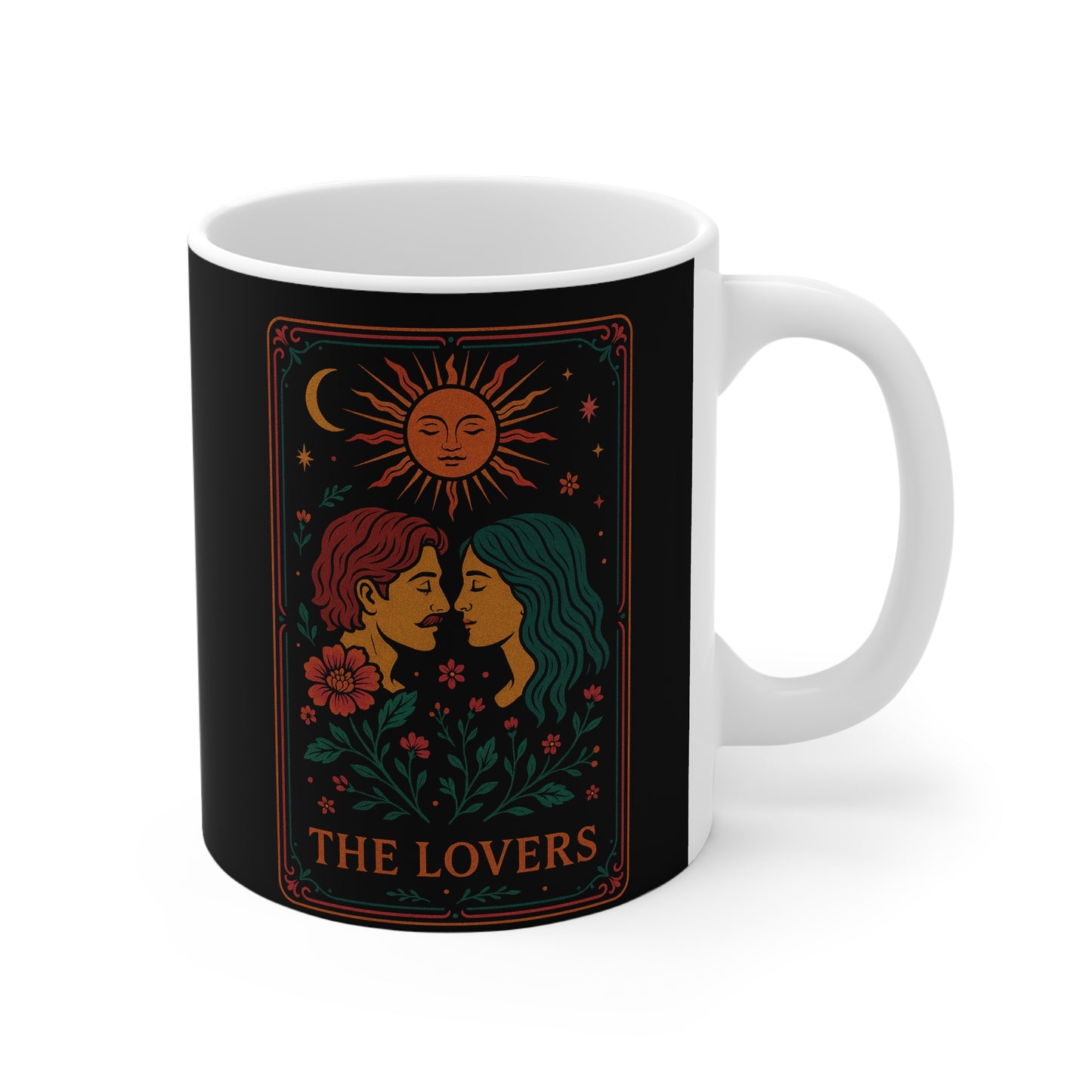 Romantic Lovers 11oz Mug - Perfect Gift for Anniversaries and Valentine's Day