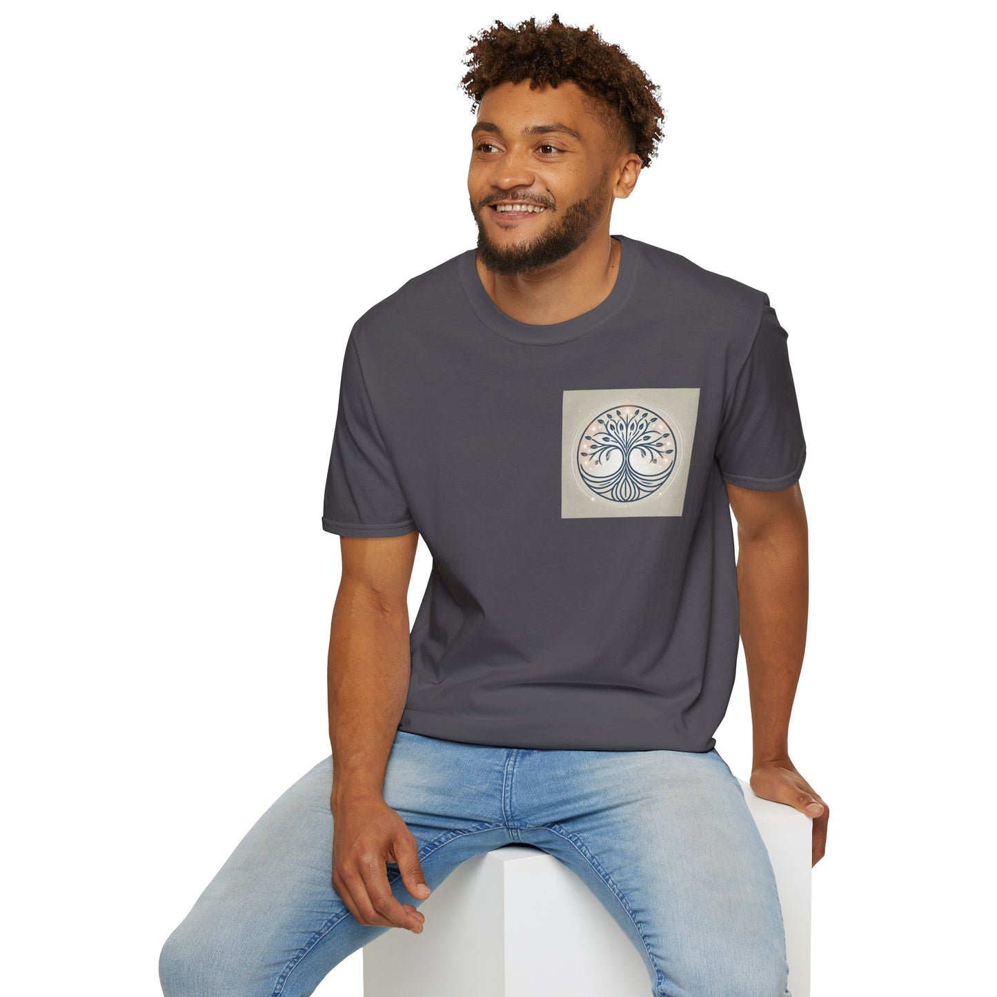 Bohemian Tree of Life Unisex Softstyle T-Shirt