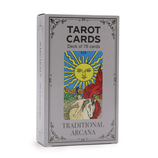 Tarot Cards with Guide Book - Traditional Arcana Tarot
