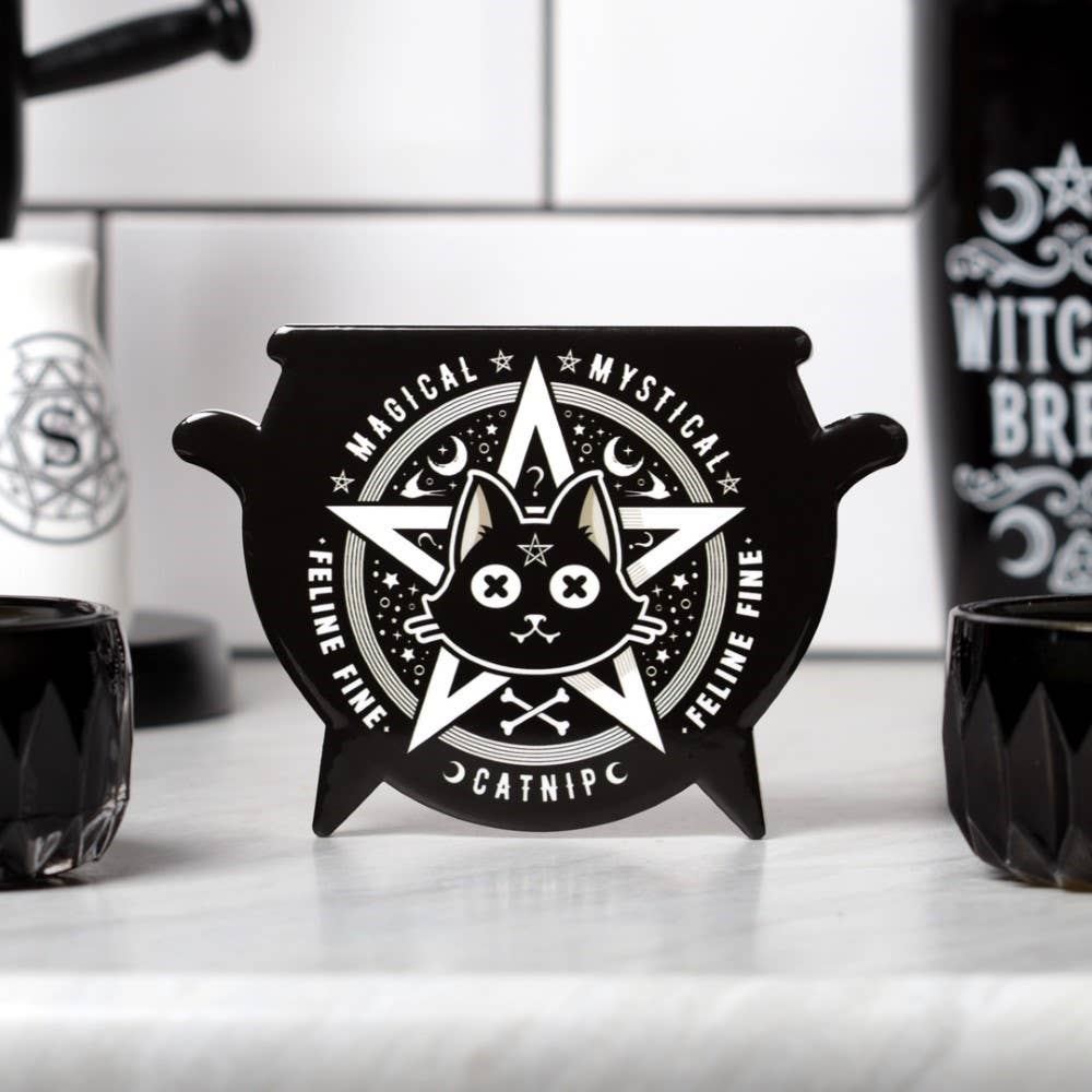 Magical Catnip (Ceramic Coaster)