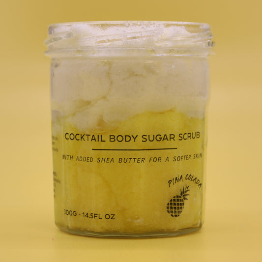 Fragranced Sugar Body Scrub - Pinacolada 300g