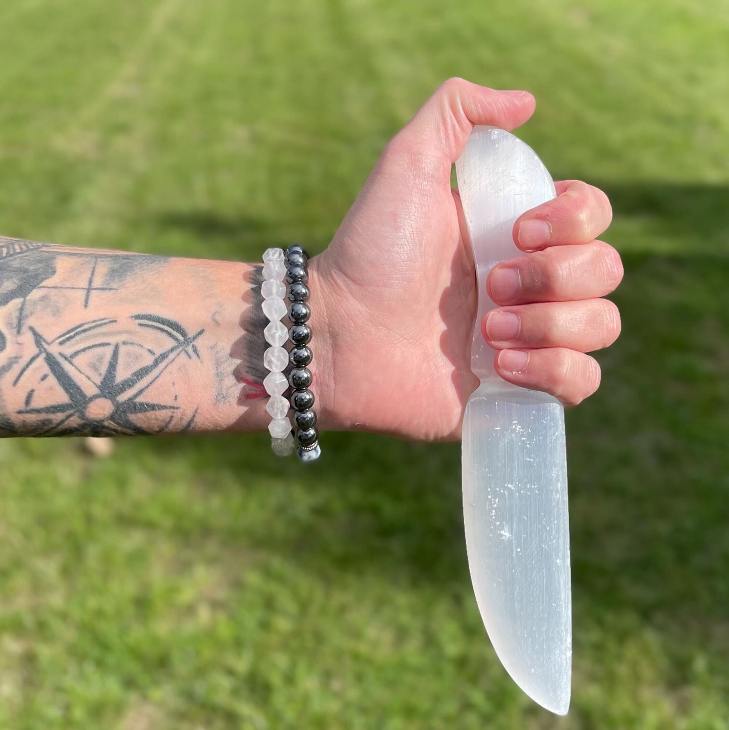 Selenite Ritual Knife