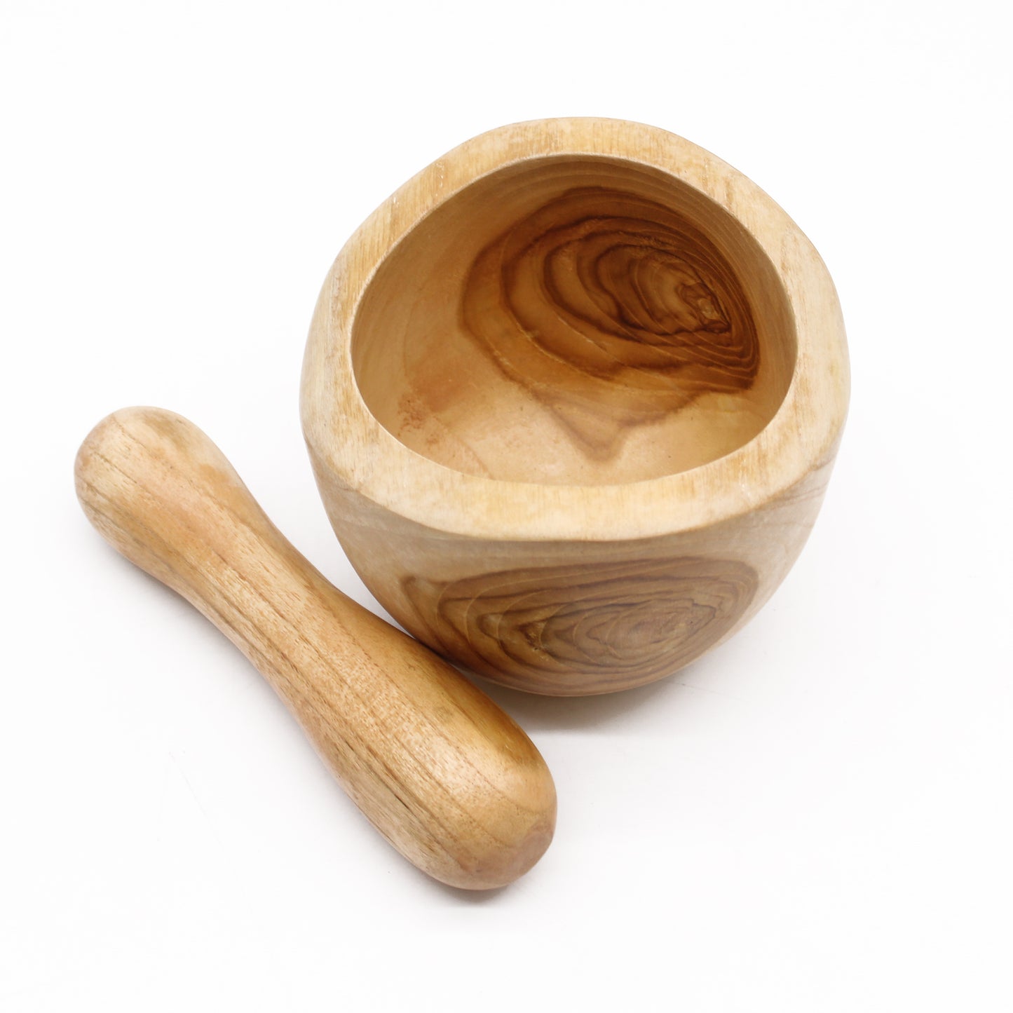 Ergo Teak Pestal & Morter - Large