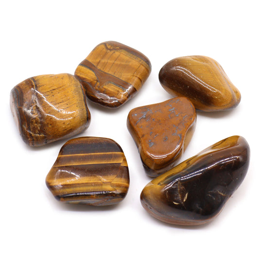 Tumblestone - Gold Tiger Eye