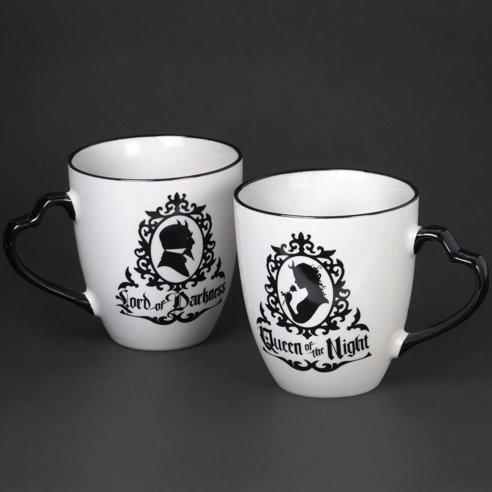 Queen of the Night & Lord of darkness, Couple Mug Set (Mug)