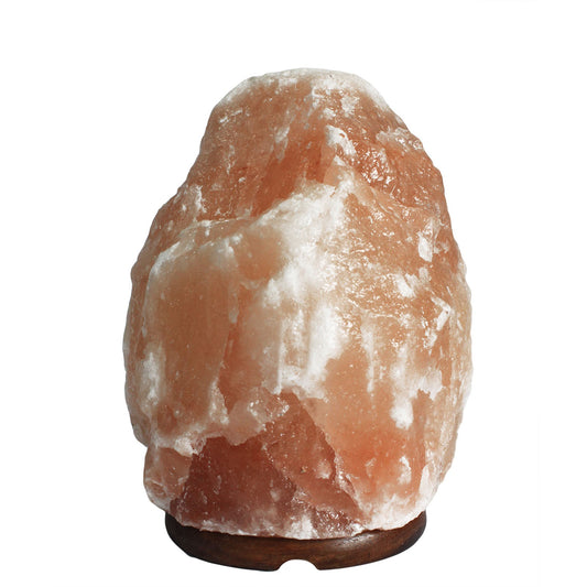 Quality Natural Salt Lamp - & Base apx 3-5Kg