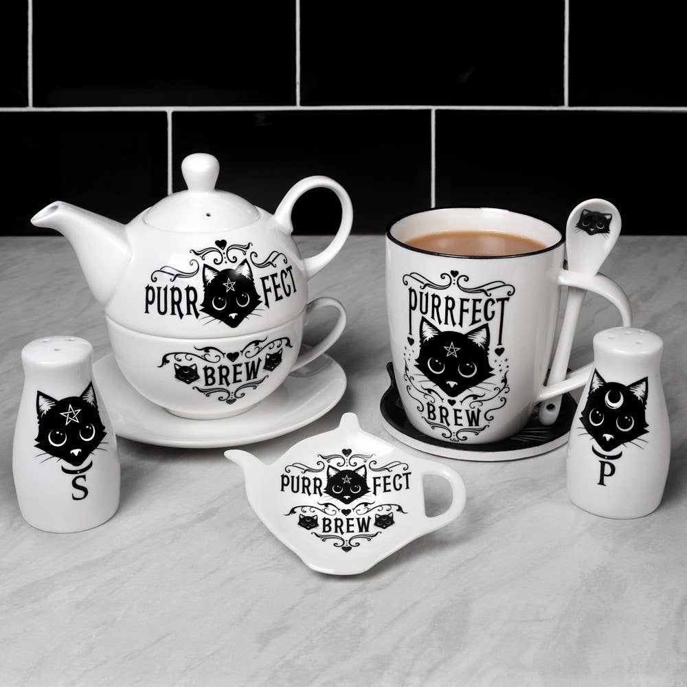Cats: Salt & Pepper Set (Ceramic Salt & Pepper Set)