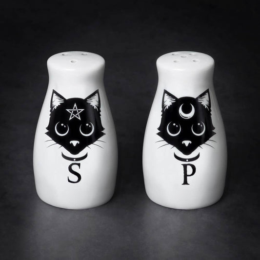 Cats: Salt & Pepper Set (Ceramic Salt & Pepper Set)
