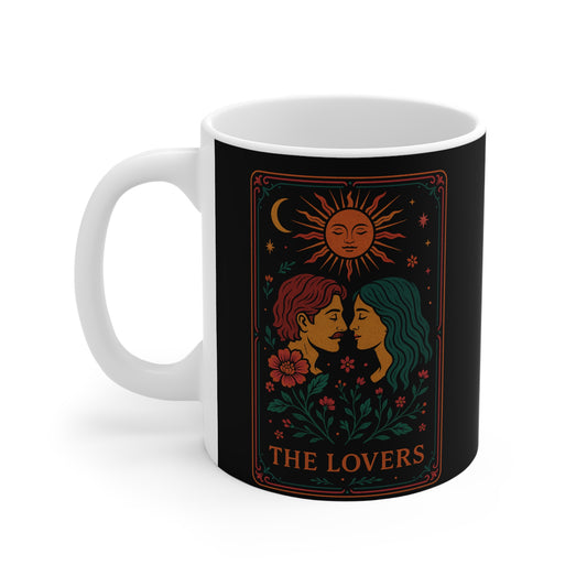 Romantic Lovers 11oz Mug - Perfect Gift for Anniversaries and Valentine's Day