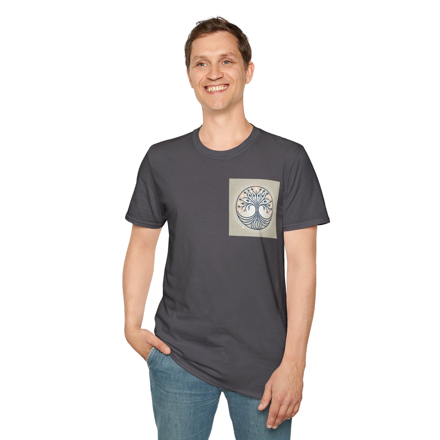 Bohemian Tree of Life Unisex Softstyle T-Shirt
