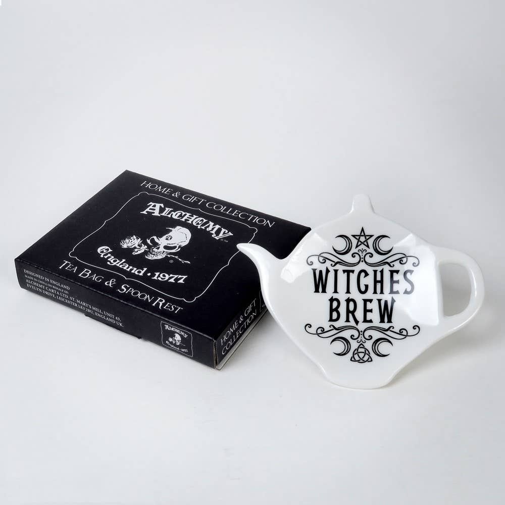 Witches Brew: Tea Spoon Holder/Rest (Ceramics Spoon Rest)