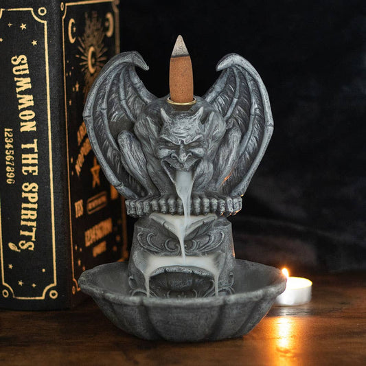 Gothic Gargoyle Backflow Incense Burner