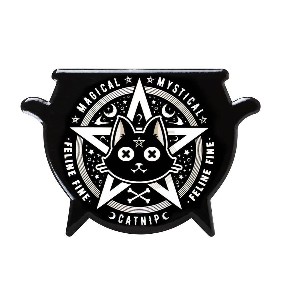 Magical Catnip (Ceramic Coaster)