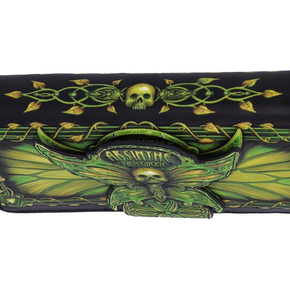 Embossed Purse - Absinthe