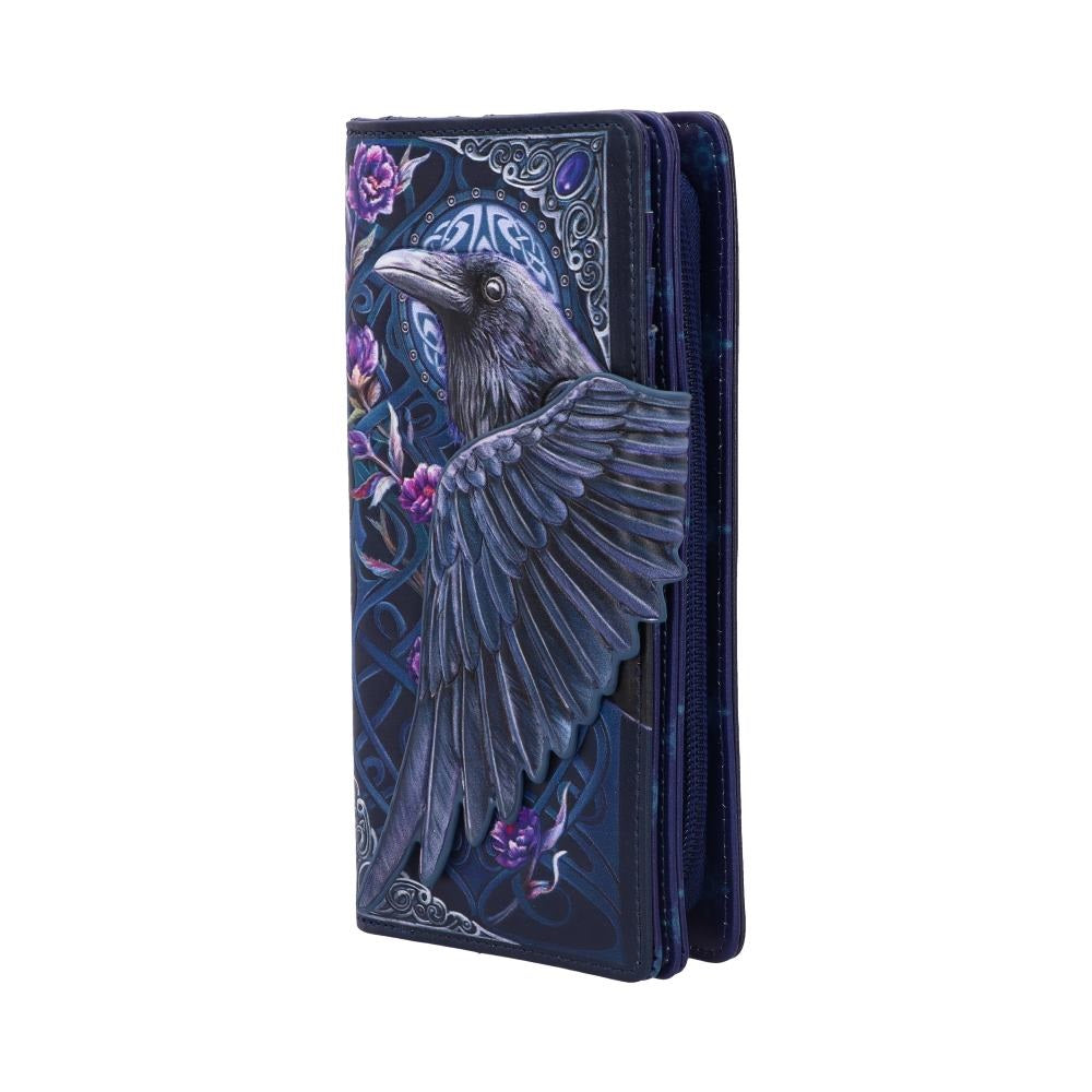 Embossed Purse - Ravens Flight
