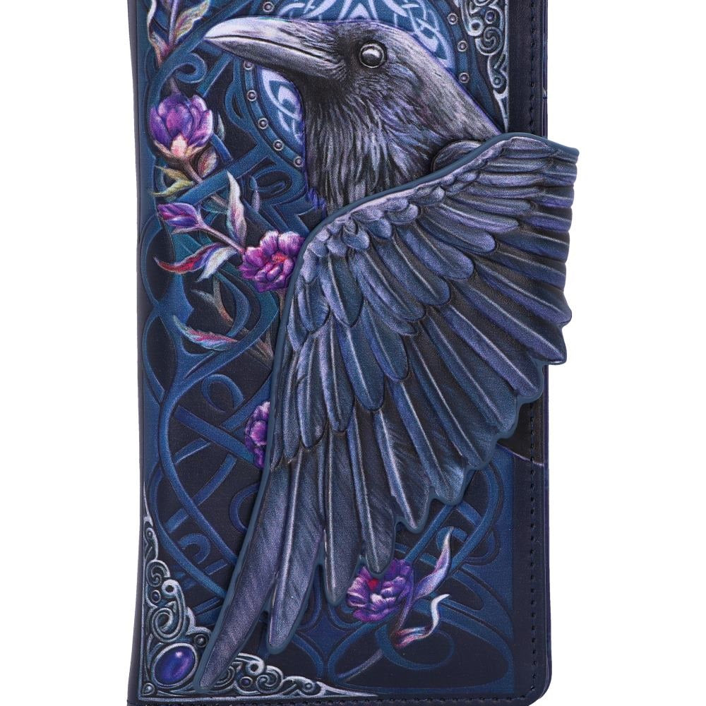 Embossed Purse - Ravens Flight