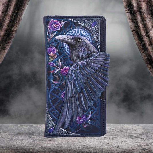 Embossed Purse - Ravens Flight