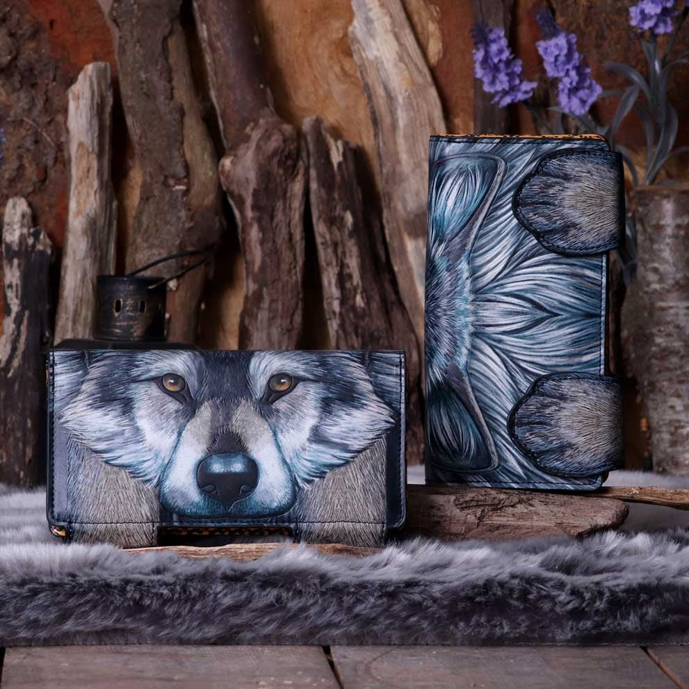 Embossed Purse - Guardian Wolf
