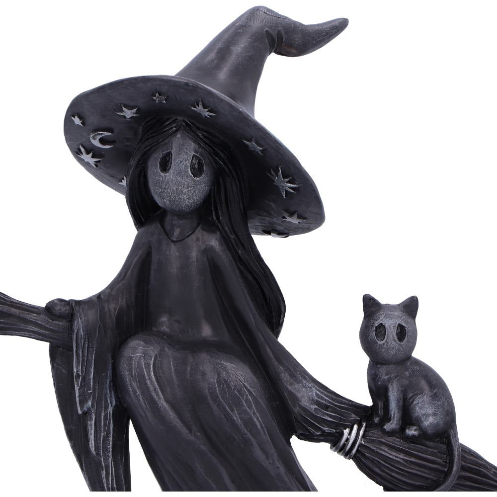 Little Souls - Beam Witch on Broom Figurine