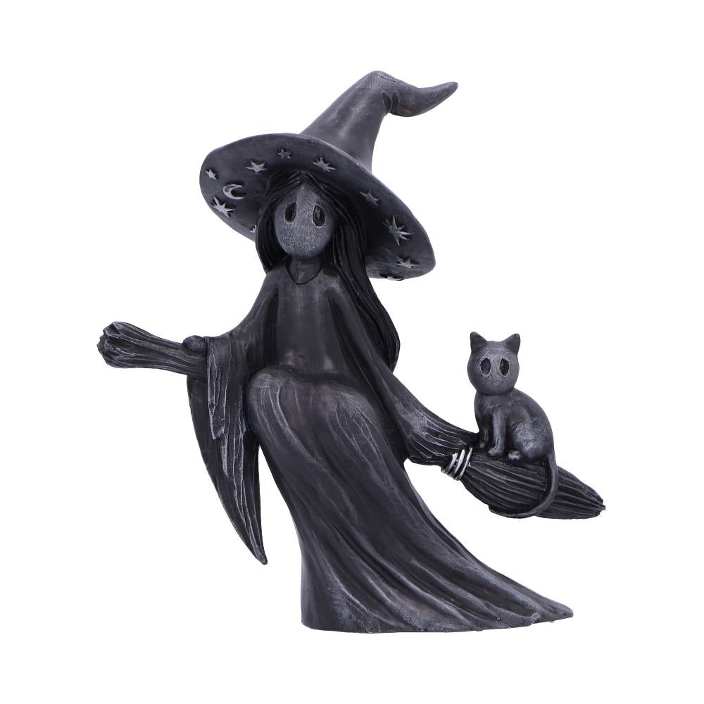 Little Souls - Beam Witch on Broom Figurine