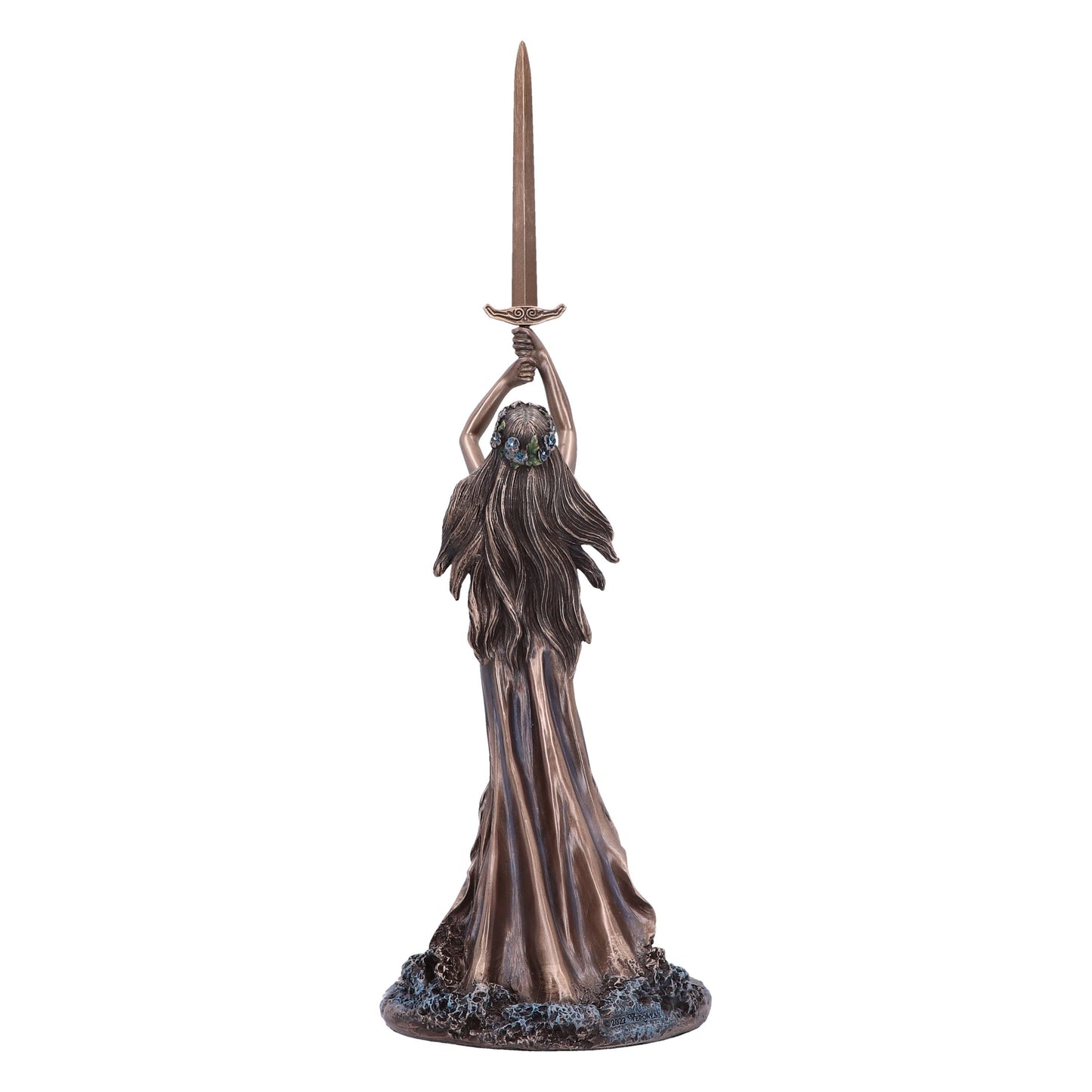 Lady of the Lake and Excalibur figurine