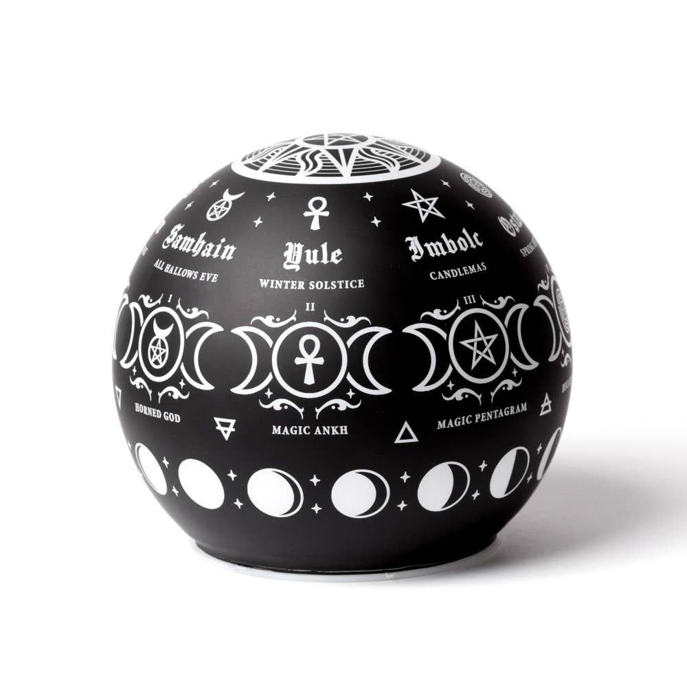 Pagan Calendar Globe Light (LED Lamp)