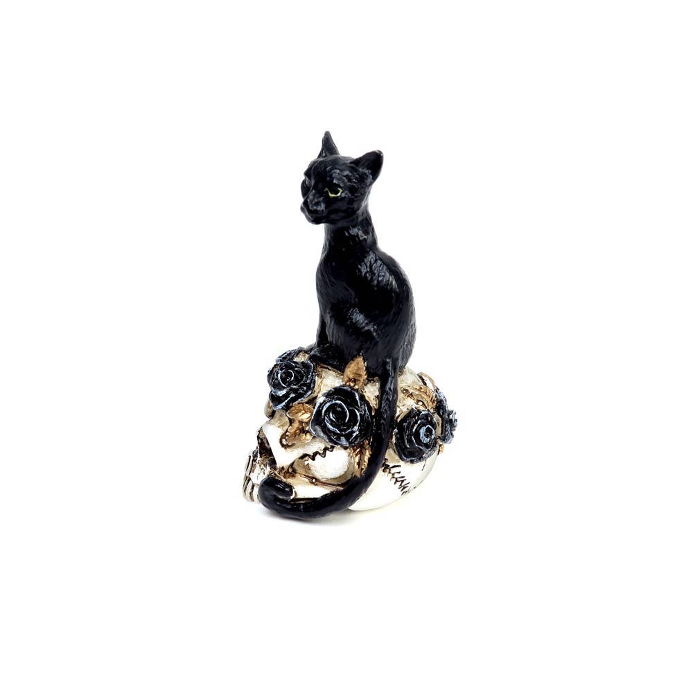 Cat/Skull: Miniature (Small Ornament)