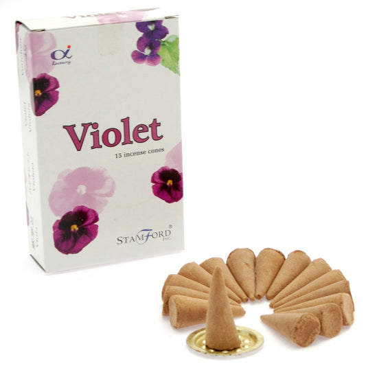 Incense Cones - Violet