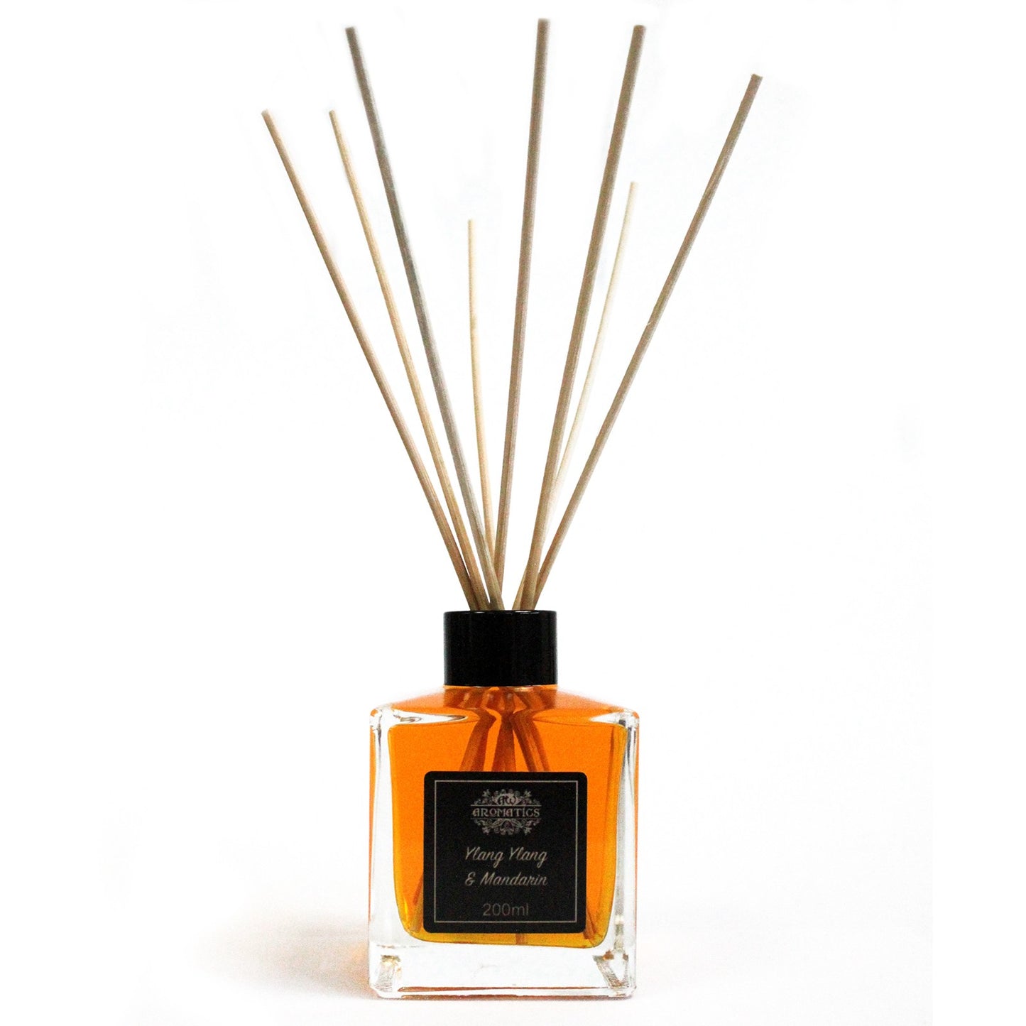 Essential Oil Reed Diffuser - 200ml Ylang Ylang & Mandarin