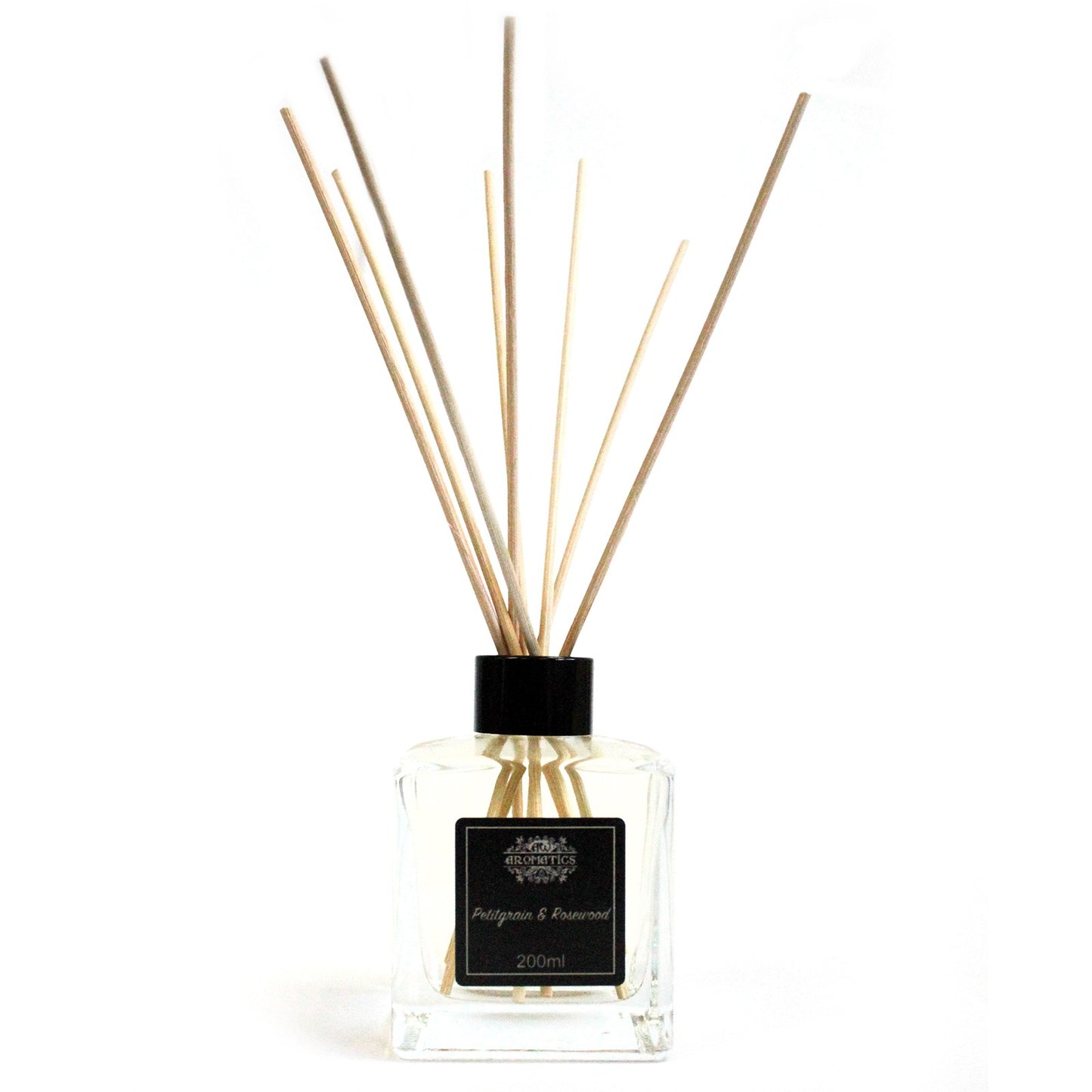 Essential Oil Reed Diffuser - 200ml Petitgrain & Rosewood