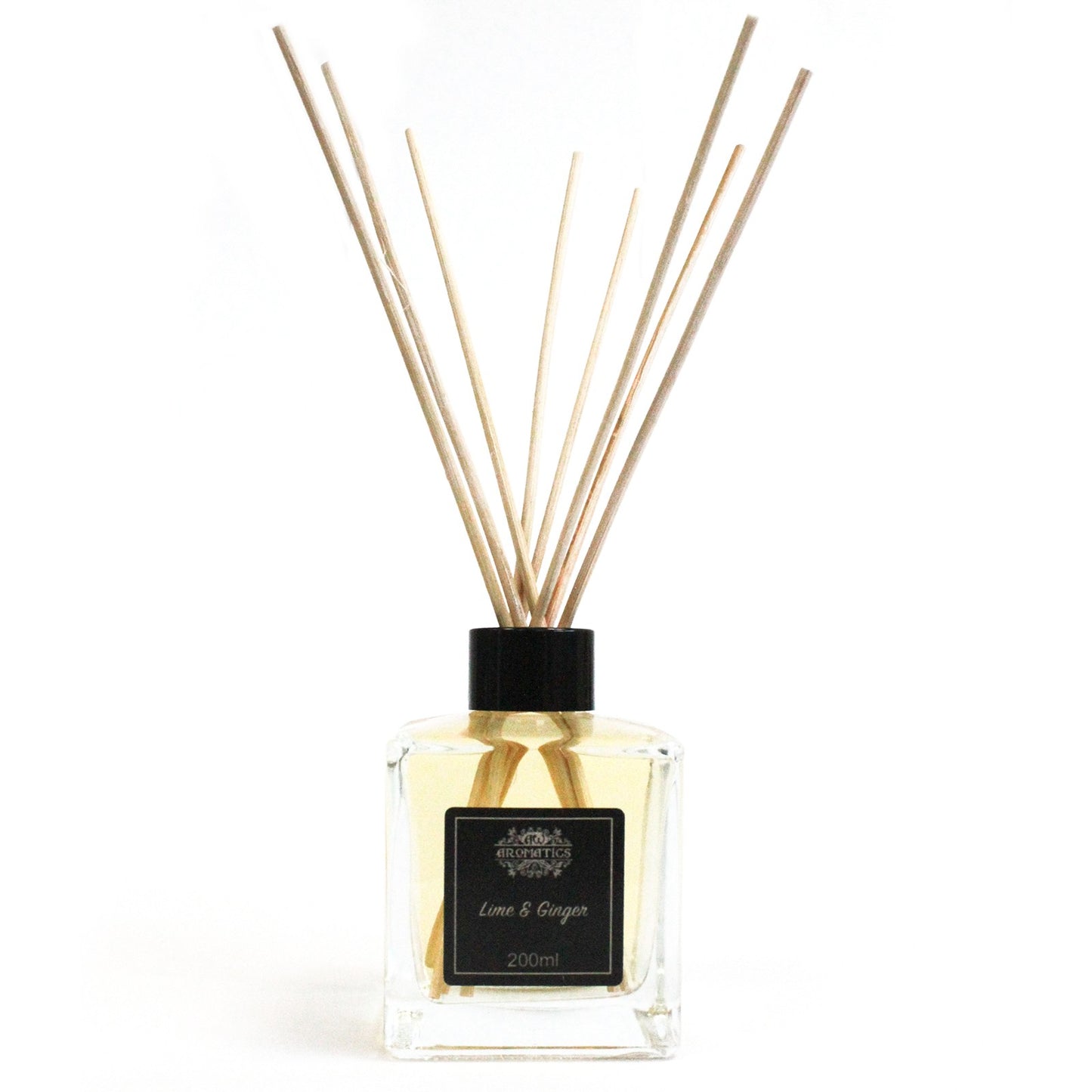 Essential Oil Reed Diffuser - 200ml Lime & Ginger