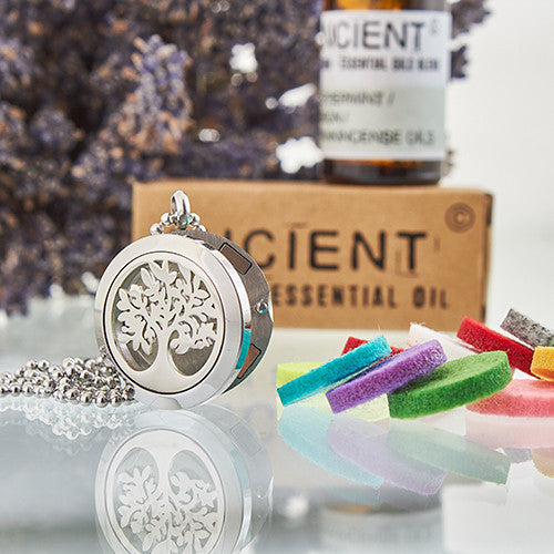 Aromatherapy Necklace-Tree of Life 25mm