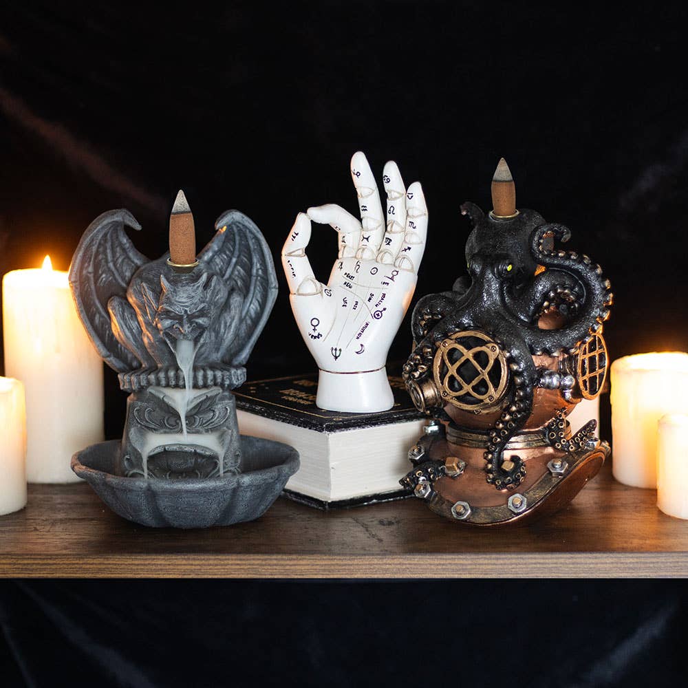 Gothic Gargoyle Backflow Incense Burner