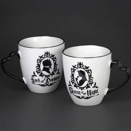 Queen of the Night & Lord of darkness, Couple Mug Set (Mug)
