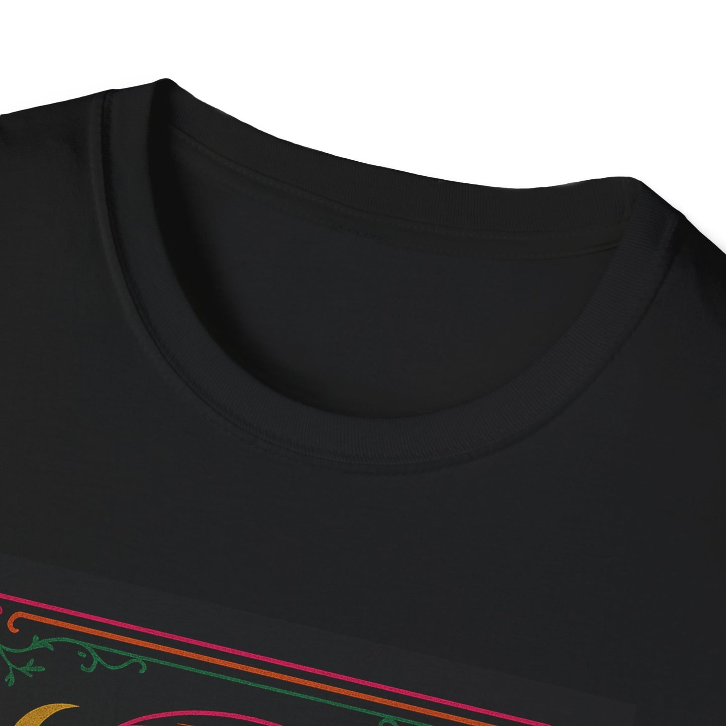 Skull & Roses Graphic T-Shirt - Unisex Softstyle Tee for Music Lovers and Festival Fans