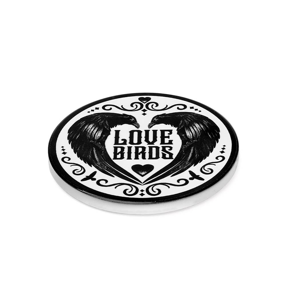 Love Birds (Ceramic Coaster)