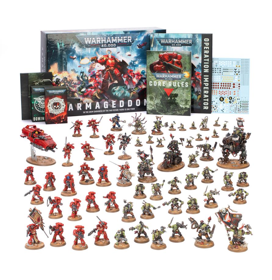 Warhammer 40000 box set figures 11 edition