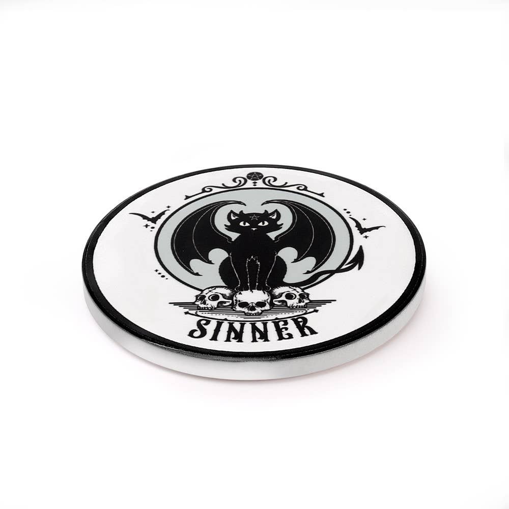 Sinner (Ceramic Coaster)