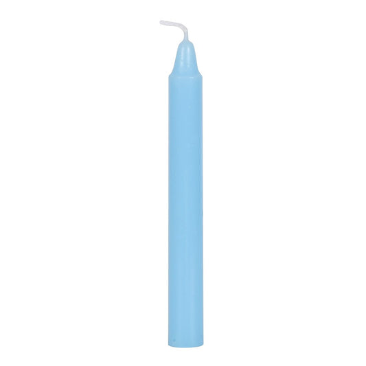 Pack of Light Blue 'Peace' Spell Candles