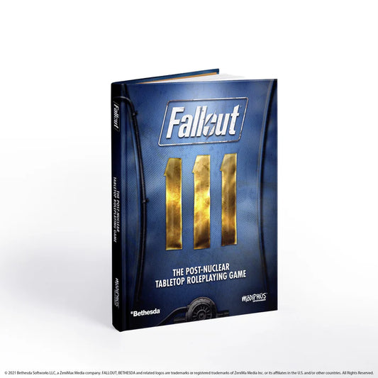 Fallout 3 roleplaying game book on a white background