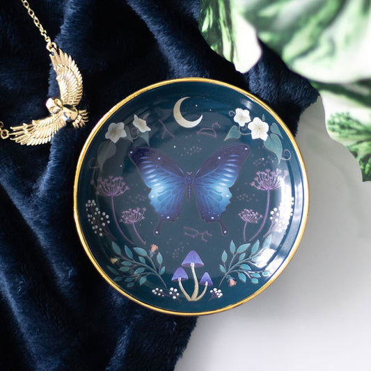 Trinket Dish - Midnight Moth