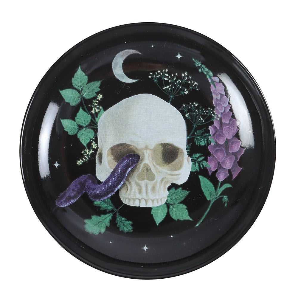 Trinket Dish - Floral Snake
