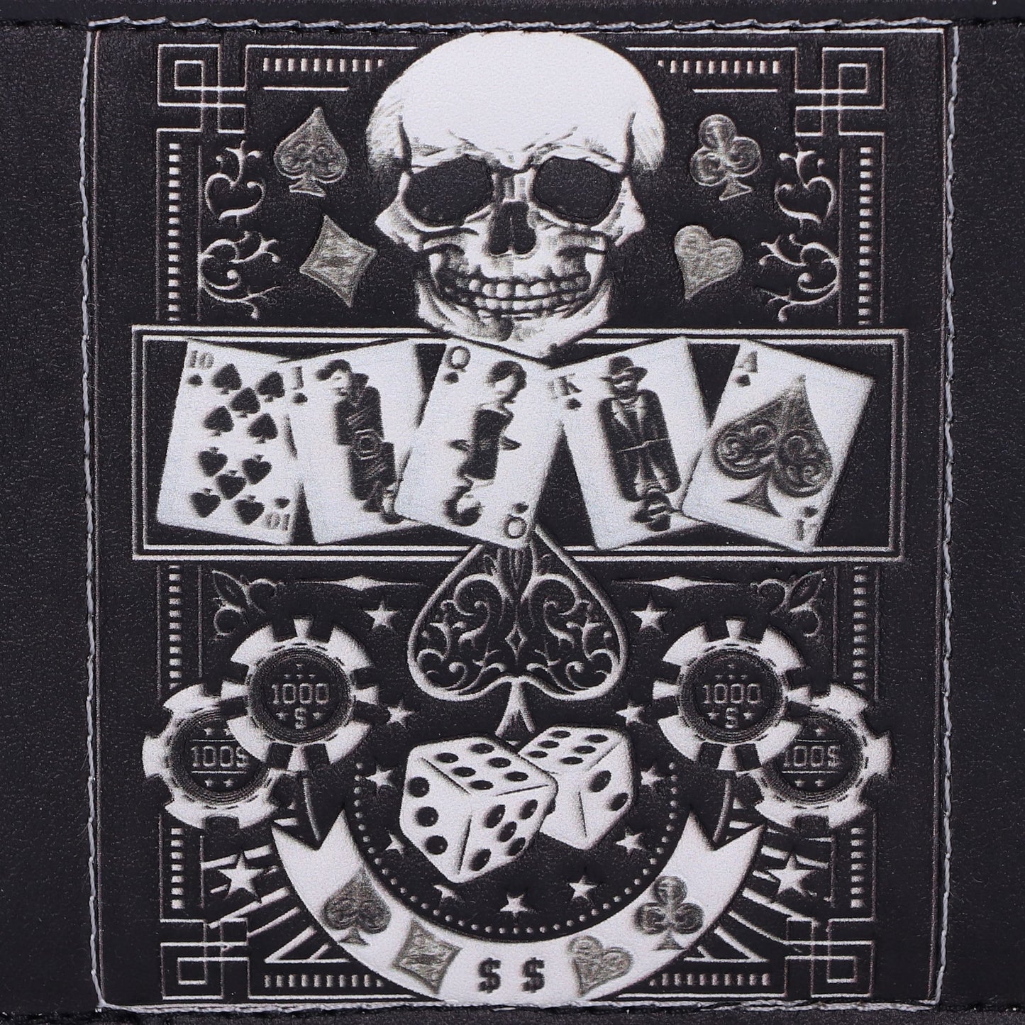 Wallet - Gothic Skull