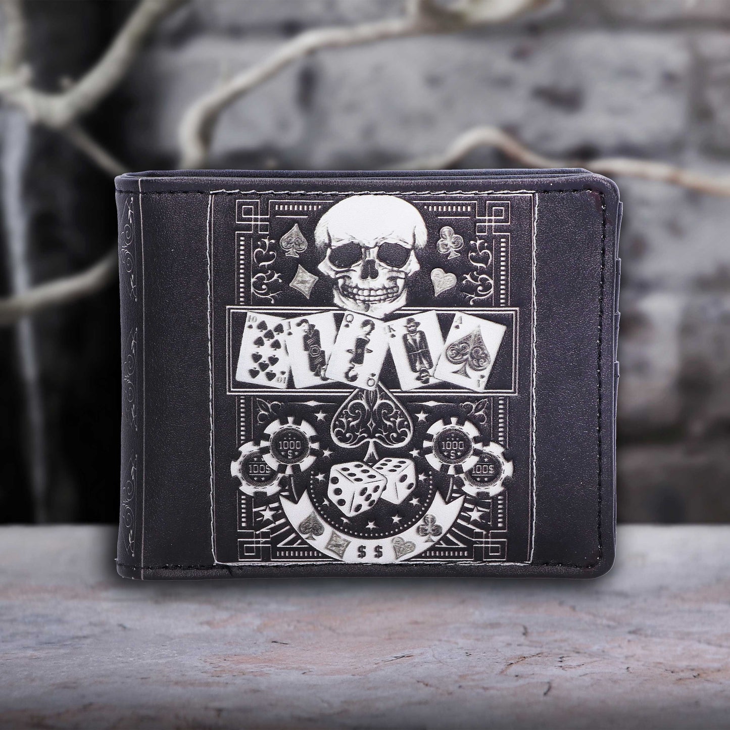 Wallet - Gothic Skull