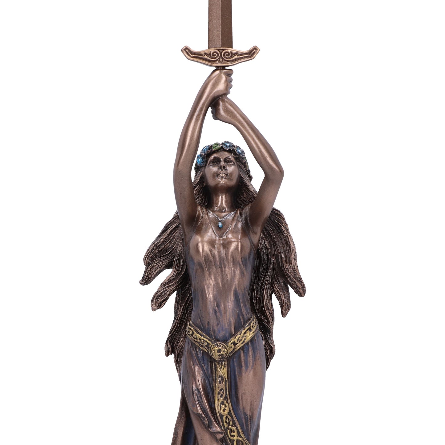 Lady of the Lake and Excalibur figurine