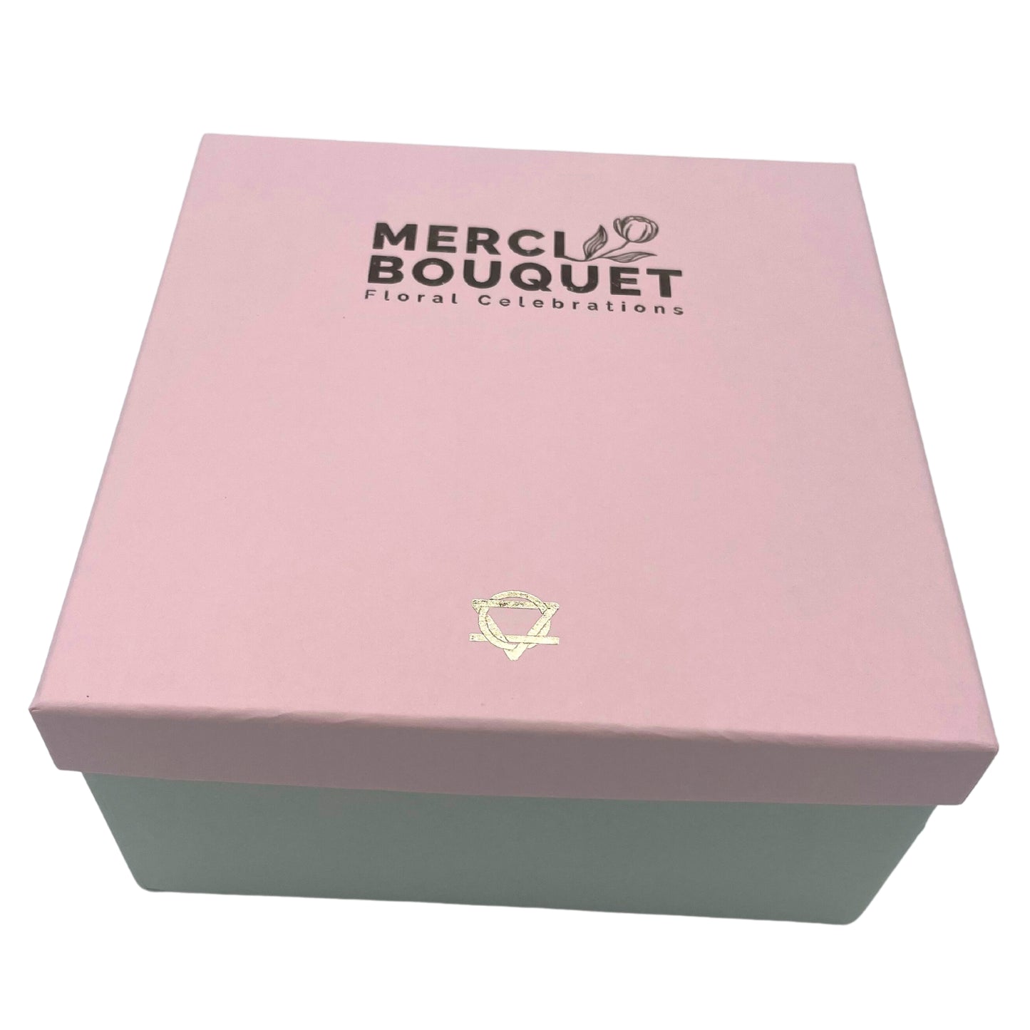 Soap Flower Gift Round Box - Baby Blessings - Pinks